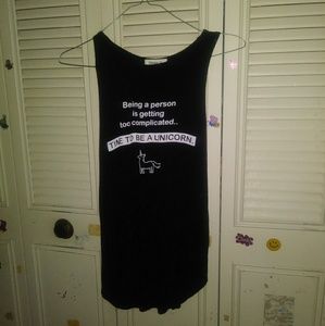 ⭐ 3 for $10 Unicorn tank top